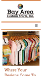 Mobile Screenshot of bayareacustomshirts.com